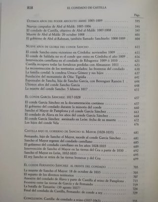 Condado de Castilla (2 vol). Medieval. Historia