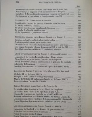 Condado de Castilla (2 vol). Medieval. Historia