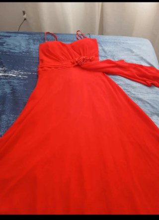 Vestido de fiesta rojo