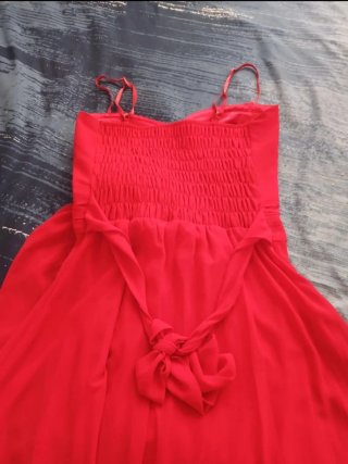 Vestido de fiesta rojo