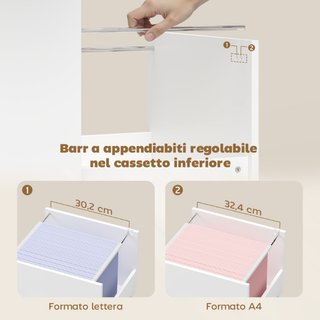mesa para impresora con ruedas y cajón A4, ideal p