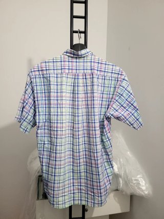 Camisa Polo Ralph Lauren cuadros manga corta
