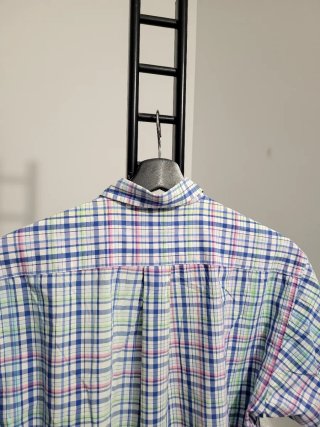 Camisa Polo Ralph Lauren cuadros manga corta