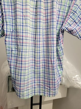 Camisa Polo Ralph Lauren cuadros manga corta