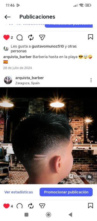 Servizio di barbieria a domicilio a Zaragoza