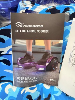 Hoverboard Camuflaje Azul EVE