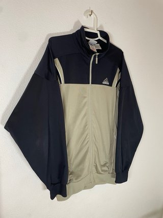 Chaqueta Adidas Vintage 90s Beige/Negra