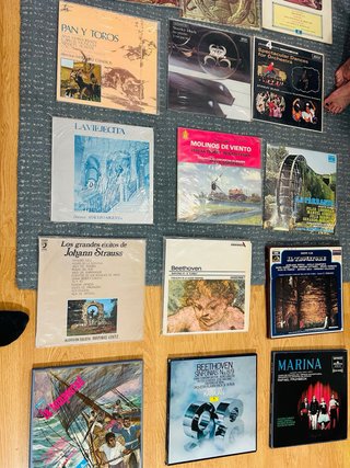 Lote discos de vinilo en perfecto estado