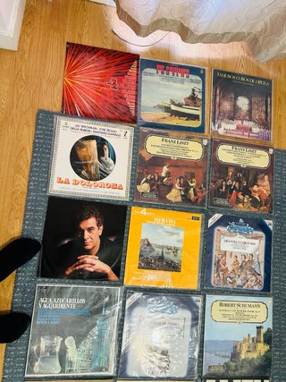 Lote discos de vinilo en perfecto estado