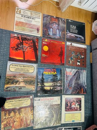 Lote discos de vinilo en perfecto estado
