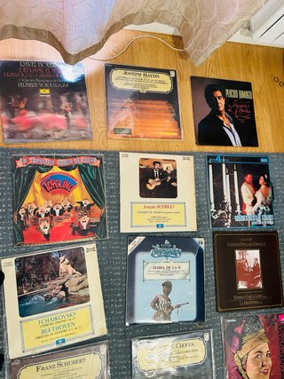Lote discos de vinilo en perfecto estado