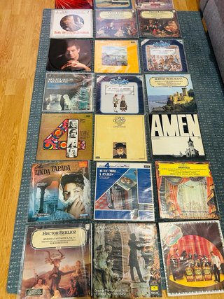 Lote discos de vinilo en perfecto estado