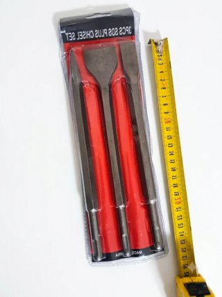 Set 3 Punte Scalpello SDS Plus