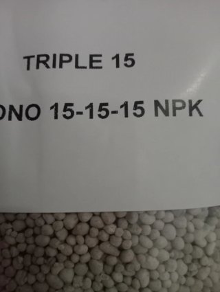 Fertilizante Triple 15 NPK 1kg