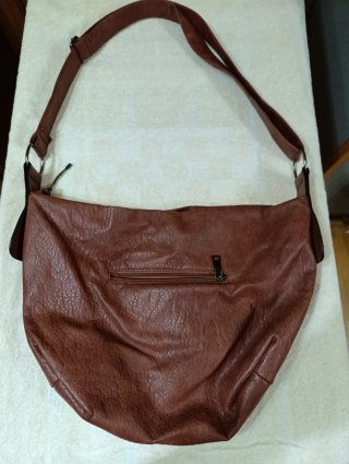 Bolso Hobo Grande Marrón