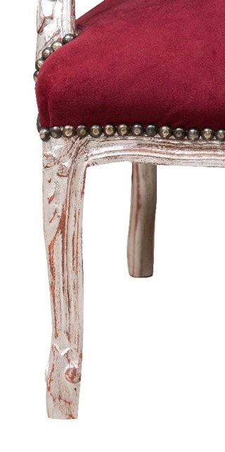 Sillón in estilo Luigi XVI in madera maciza de par