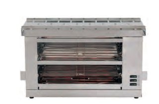 Tostador Pan 2 Niveles Acero Inoxidable