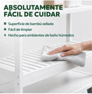 Estantería para lavadora GORILLA blanca