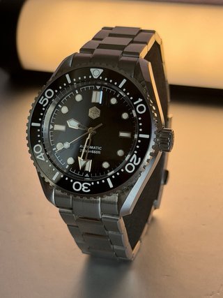 Reloj San Martin Diver Automático Negro