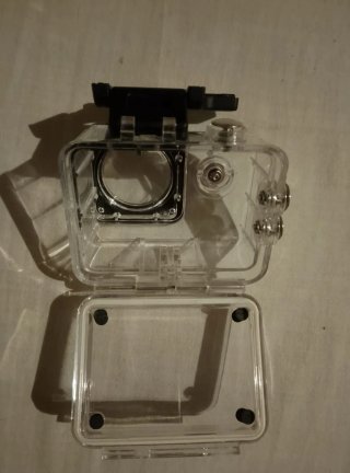 Cámara HD 1080P con funda acuática