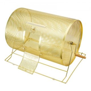 Urna per lotteria, 37,6 x Ø54 cm, placcata in otto
