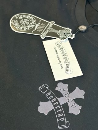 Conjunto Camiseta y pantalón Negro Chrome Hearts