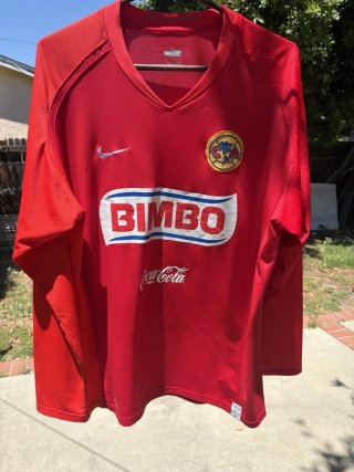 Maglietta Rossa Nike Club América Bimbo Coca-Cola