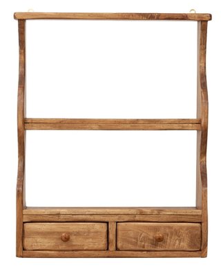 Piattaia in legno massello di tiglio con finitura