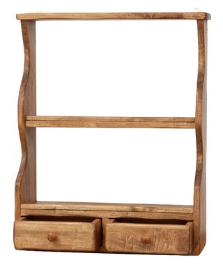 Piattaia in legno massello di tiglio con finitura