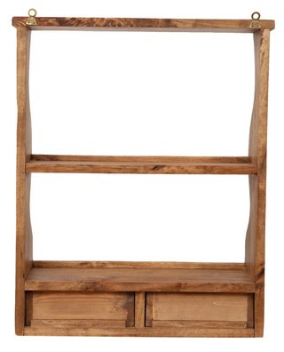 Piattaia in legno massello di tiglio con finitura