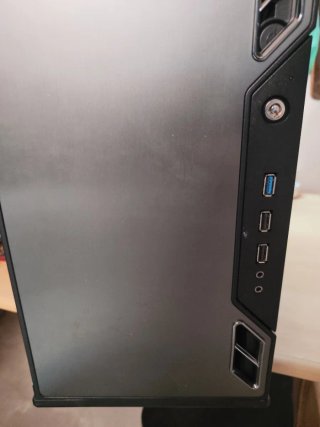 Caja Torre PC Sobremesa Antec Negra/Gris