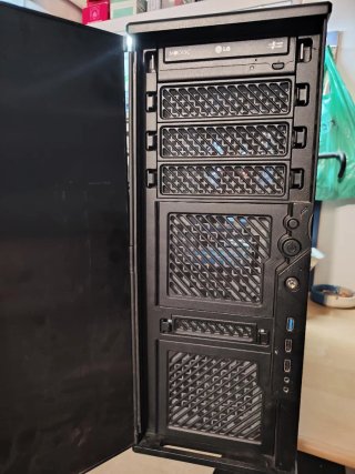 Caja Torre PC Sobremesa Antec Negra/Gris