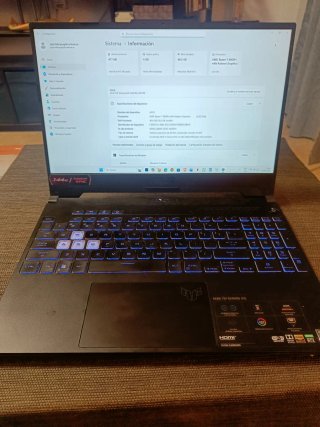 ASUS TUF Gaming A15 Ryzen 7 / 40GB RAM / W11