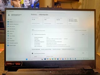 ASUS TUF Gaming A15 Ryzen 7 / 40GB RAM / W11