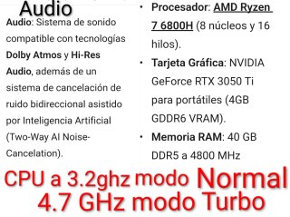 ASUS TUF Gaming A15 Ryzen 7 / 40GB RAM / W11