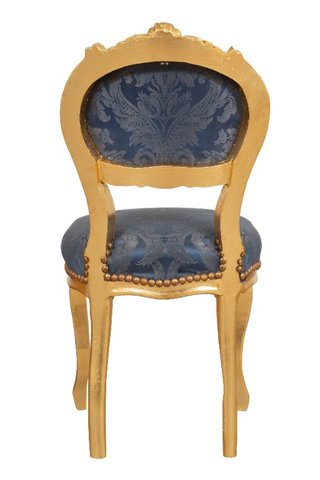 Sedia poltroncina stile francese Luigi XVI in legn