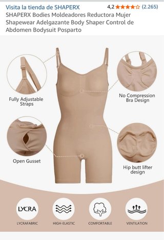 Faja reductora SHAPERX beige