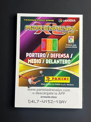 Card Invencible #458 Adrenalyn XL 2015-16