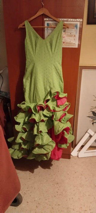 Traje Flamenca Ana Barroso Talla 38