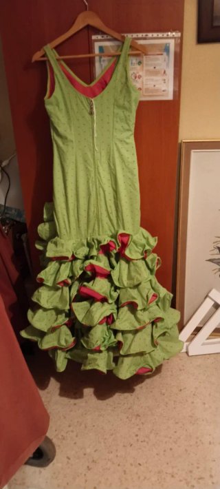 Traje Flamenca Ana Barroso Talla 38