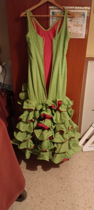 Traje Flamenca Ana Barroso Talla 38