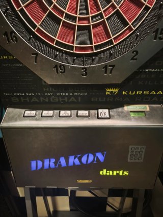 Máquina de dardos electrónica DRAKON K7