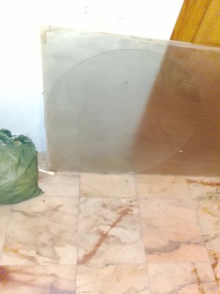 Cristal redondo 90 cm
