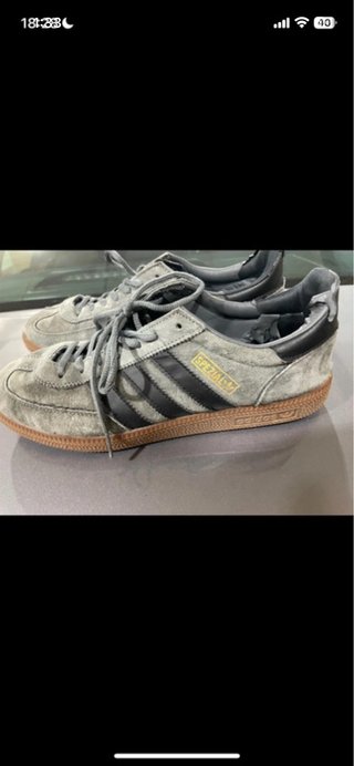 Adidas Spezial Talla 44 Gris/Negro