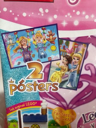 CON REGALO Revista LEGO numero 4 Disney Princesas