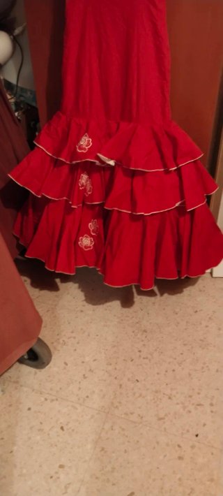Traje Flamenca Ana Barroso Talla 38