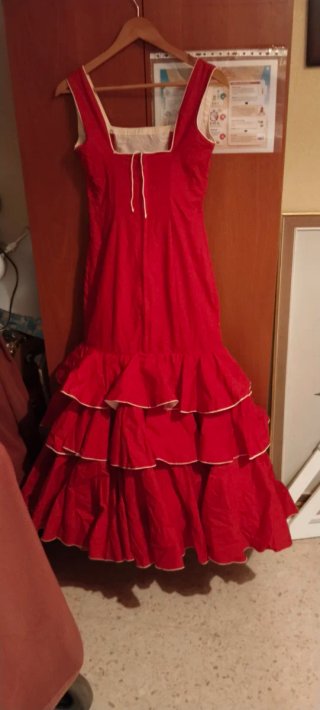 Traje Flamenca Ana Barroso Talla 38