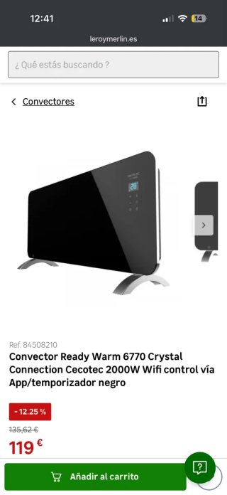 Calefactor Cecotec Ready Warm