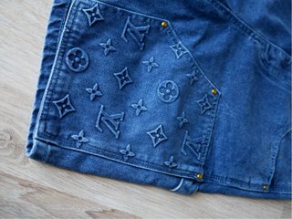 Shorts Louis Vuitton Blu