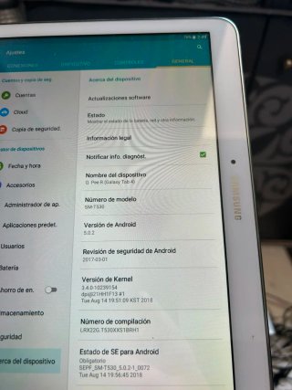 Tablet Samsung Galaxy Tab 4
